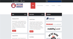 Desktop Screenshot of crossfitwestend.com